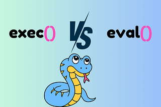 Difference between eval and exec in Python