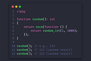 Understanding the once Function in Laravel: Efficient Caching for Your Application