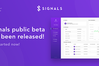 Signals Platform Beta is open to the public!