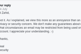 Disabling New Emails From Facebook Without Email Owner Interaction