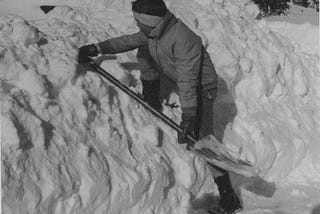 SHOVELING THE DRIVEWAY: Sisyphus Could Relate to This