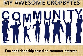 My CropBytes Virtual Community : Bringing Players Together