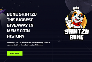 Shihtzu Exchange Universe Introducing SBONE for the Metaverse Finance!