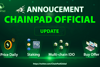 CHAINPAD UPDATE SOCIAL