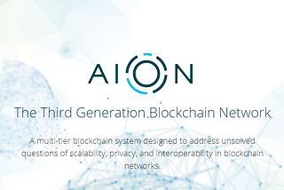 Jaringan blockchain AION seperti jaringan komputer.