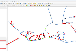 Live Inspection of Detailed Railway Data in free QGIS viewer