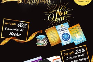 Christmas Offer on Astrology Courses & Books