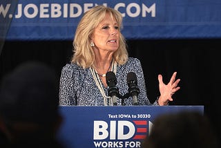 Dr. Jill Biden Works with Community Colleges: That Makes Her a Hero