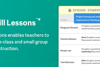 Quill.org Launches Quill Lessons to Support Group Writing Instruction