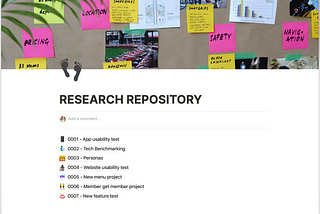How to use Notion to document your Research Process and findings