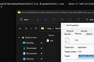 Analyzing a Multi-Stage LNK Dropper