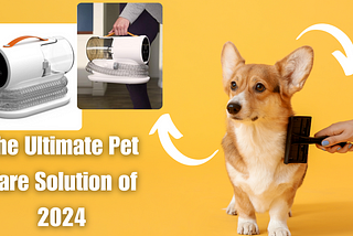 Transform Your Pet Grooming Routine with AIRROBO Dog Hair Vacuum & Grooming Kit: The Ultimate Pet Care Solution of 2024