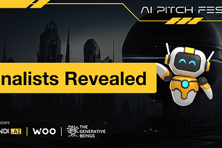 Finalists Revealed for the AI Startup PitchFest