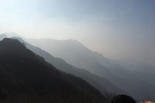 来到北京，依然不忘登山本業