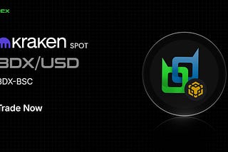 Beldex (BDX) is Now Live on Kraken Spot Exchange