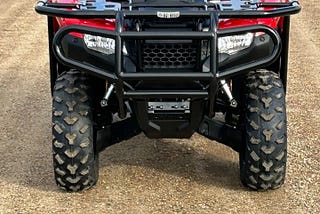 Honda Rancher 420 Stretch Kit adds strength and safety to the Honda four-wheeler