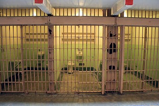 cells on Alcatraz Island