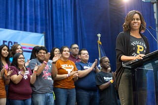 Michelle Obama’s Better Make Room campaign and Hustle partner together to support college access —…