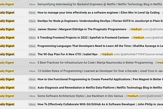 I turned off my Medium digest and why you might want to do that too