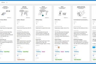 Database of 150 cognitive biases that control our decisions