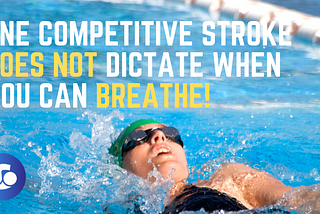 Control your backstroke breathing