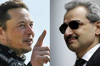 Elon Musk faces discord from Saudi Prince Talal over his Twitter buyout plan