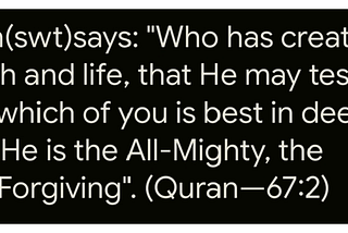 Life Is A Continuous Trial Where The Real Test Lies In A Person’s Reaction:
