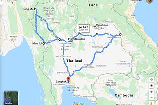 I Drove a Motorcycle across Thailand for under $50 per Day.