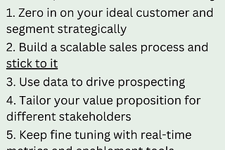 5 Tips for Making More Sales, Faster, and More Predictably