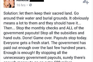 An Open Letter to that Lady who has All the Answers to #NoDAPL