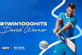 1win and David Warner Launch Charitable #1win1000hits Challenge