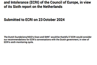 Our suggestions for ECRI questions to the Dutch government, 6th cycle