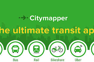 Ironhack’s Prework: Citymapper_Challenge1