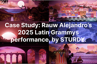 How STURDY. Delivered 10 Days of Rendering in Less Than 24 Hours for the Latin Grammys
