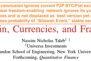 The Bitswan