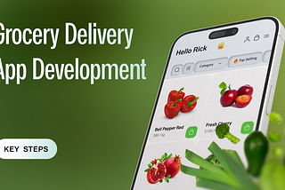 Grocery delivery app development