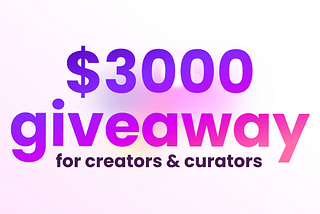 Celebrating Moonvember : $3000 giveaway for creators & curators