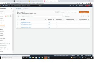deleting aws cloudwatch logs programmatically