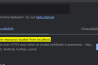 How to Access HTTPS:// on Localhost in Google Chrome