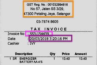 How to Extract Invoice Key Parameter using Tesseract and end2end sequential model