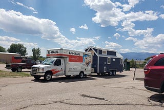 Letting your family know you’re going ‘Tiny house on wheels.’