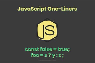 20 JavaScript One-Liners That Will Help You Code Like a Pro