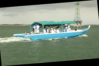 E-boat taxis launched in Batam, Indonesia