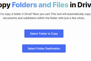 Copying Google Drive Folders with the Google Drive API