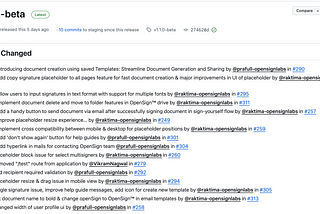 Exciting New Features in OpenSign™ v1.1.0-beta: