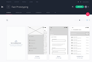 Fast Prototyping with InVision