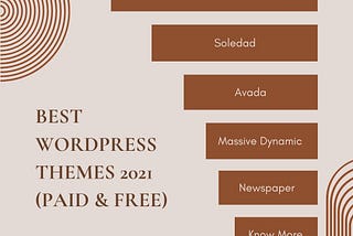 Best WordPress Themes 2021 (Paid & Free)