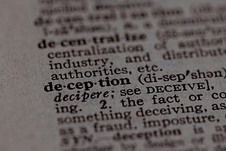 Update on the Chronicles of Deception