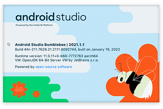 Android Studio Bumblebee 2021.1.1
