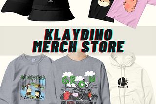 KlayDino Merch Store Open!!
